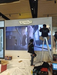 งานติดตั้ง จอ LED P2.5