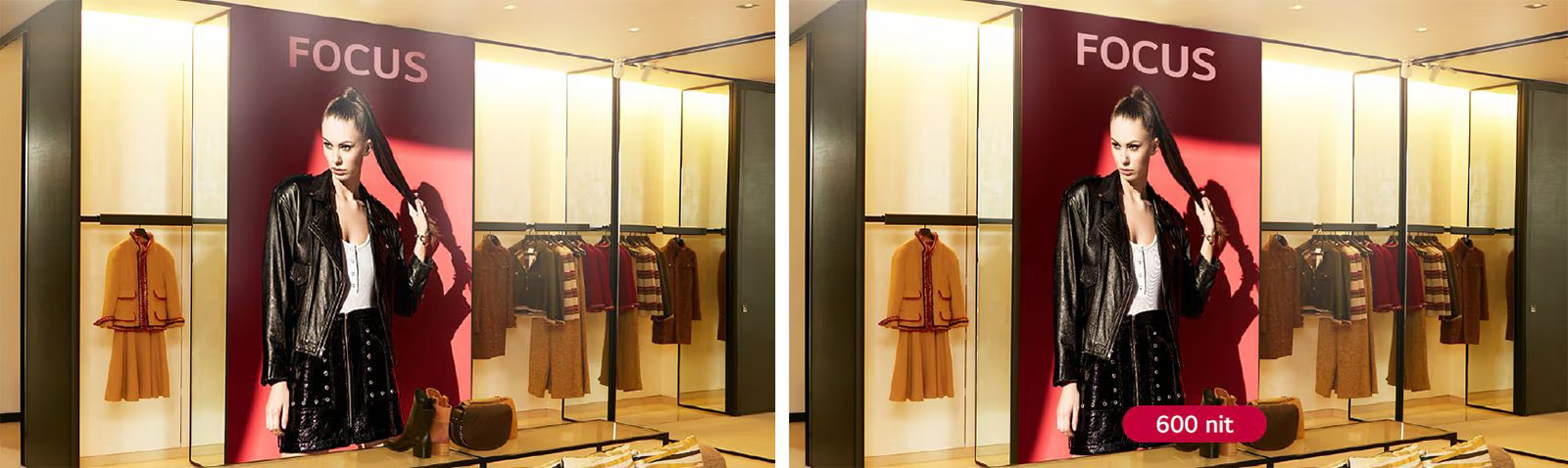 Brightness of LED Display LG