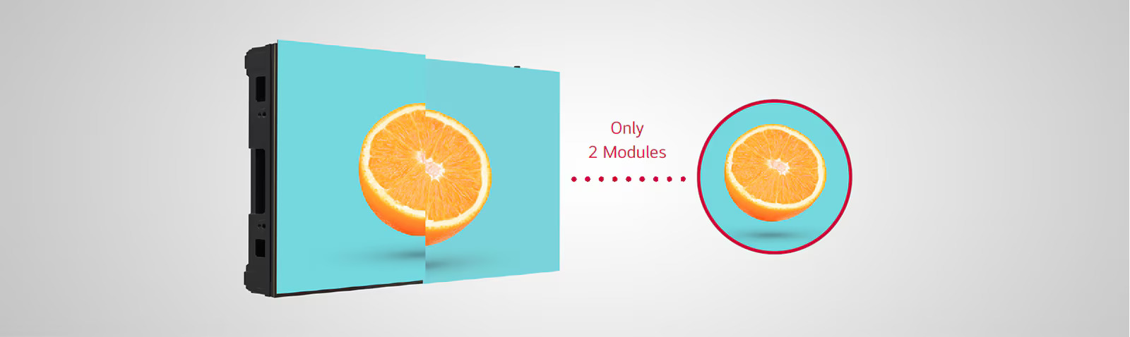 LG Improvement flatness LED