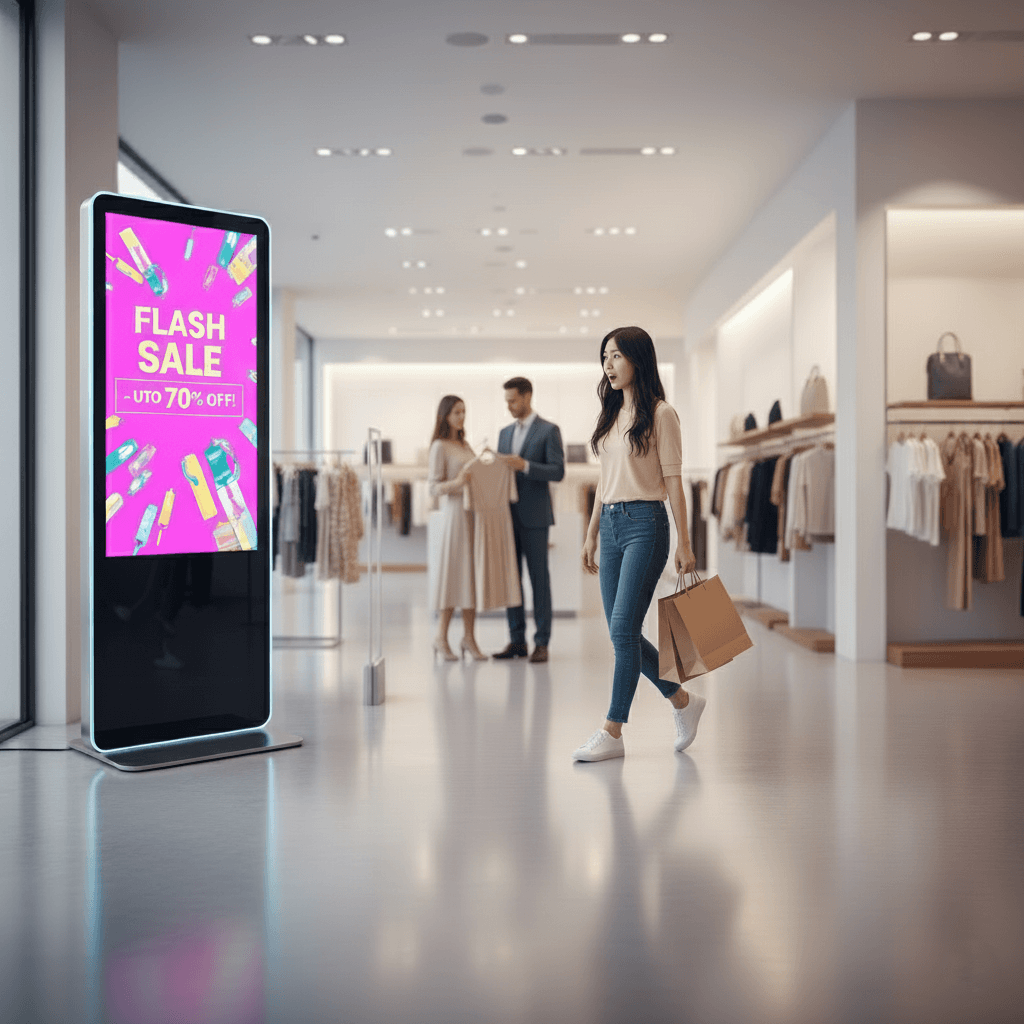 Signage in Shopping Mall