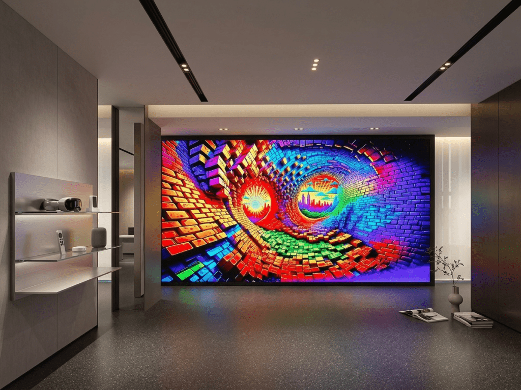 LED in Showroom