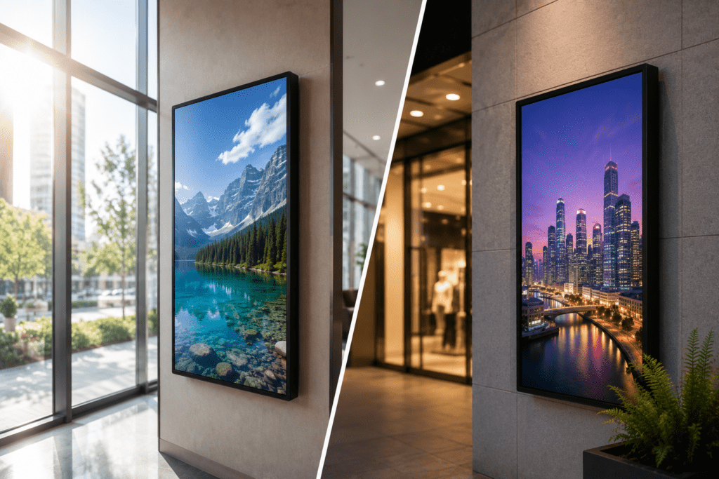 Digital Signage Indoor & Outdoor