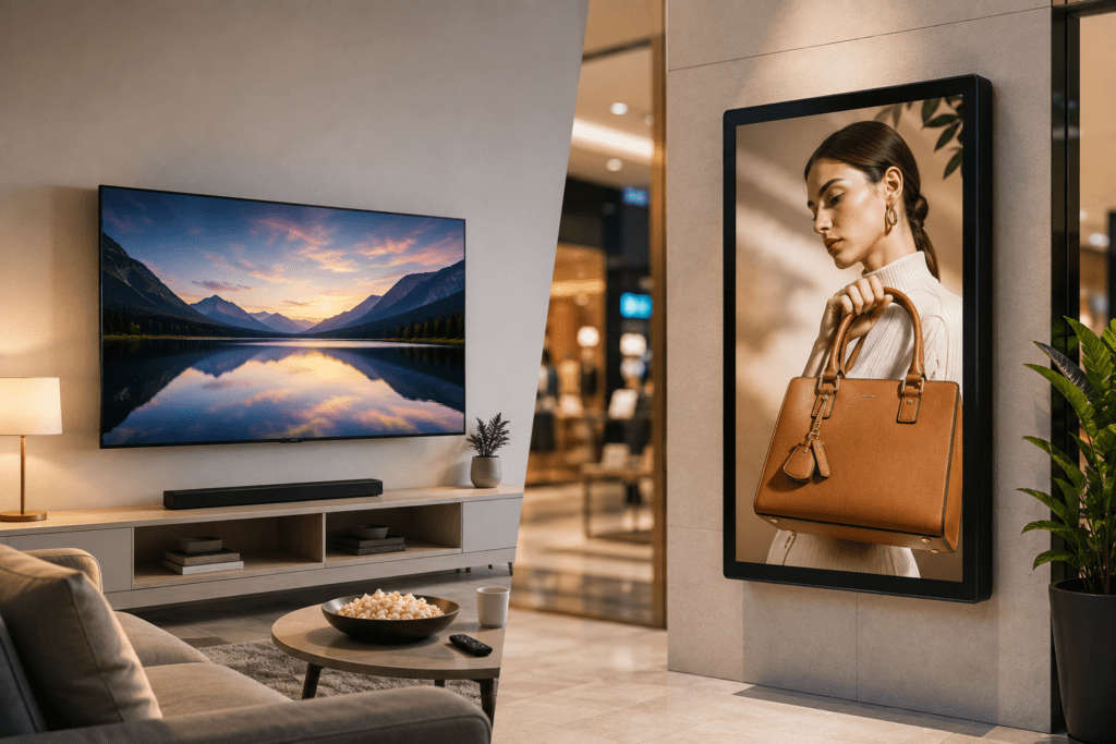 Smart TV vs Digital Signage