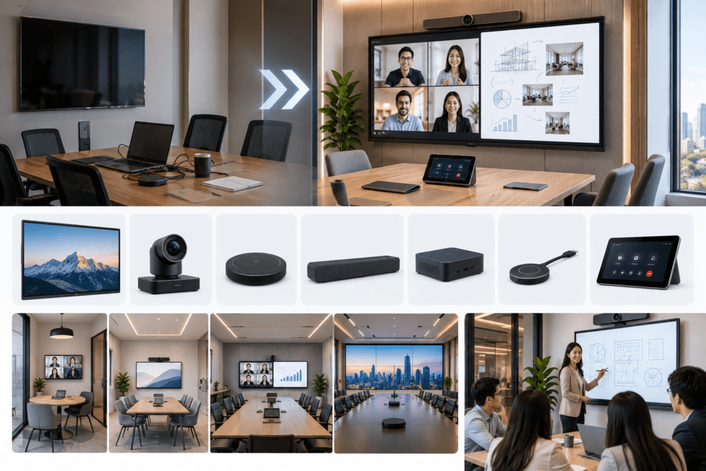 Smart Meeting Room Technology Showcase